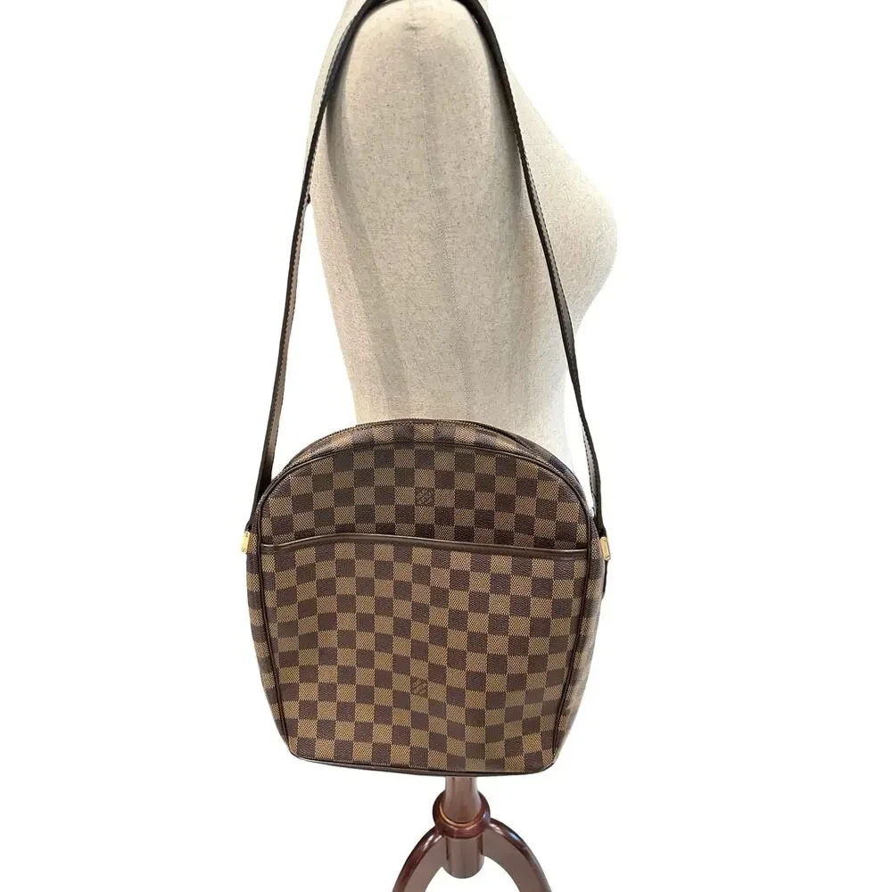 Louis Vuitton Damier Ebene Ipanema GM Shoulder Bag - Picture 2 of 16